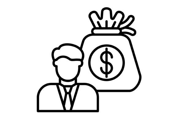 Income Outline Icon: A Modern Essential for Your Design Toolkit
