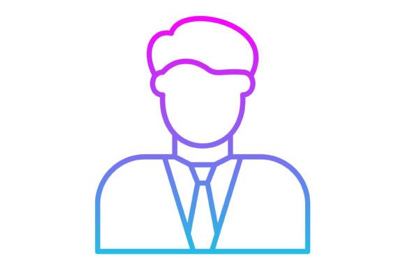 Mastering the Accountant Line Gradient Icon for Modern Design