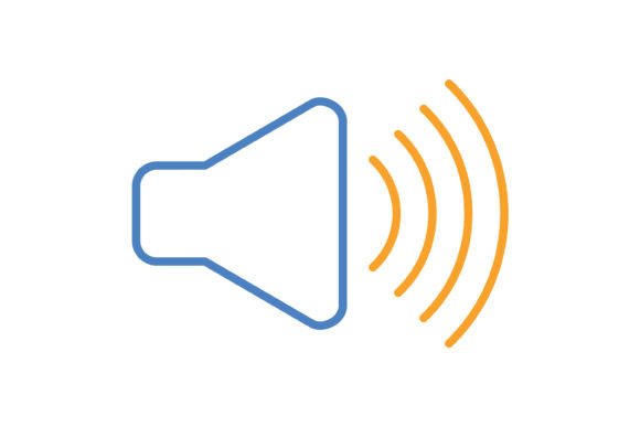 Mastering the Volume Blue & Orange Line Icon Set
