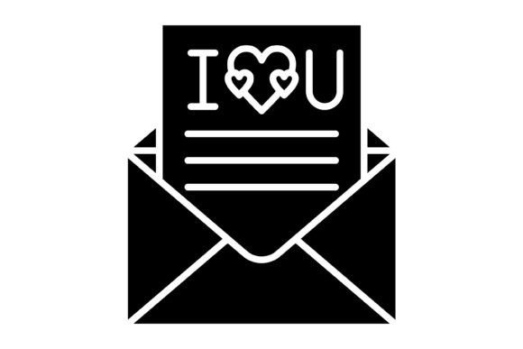 The Love Letter Glyph Icon: Crafting Visual Warmth in Modern Design